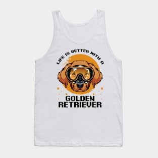 Golden Retriever Tank Top